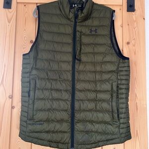 Under Armour Men's Green Quilted Vest